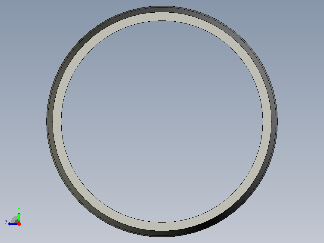 螺纹管水管接头-直通 DN40右视图