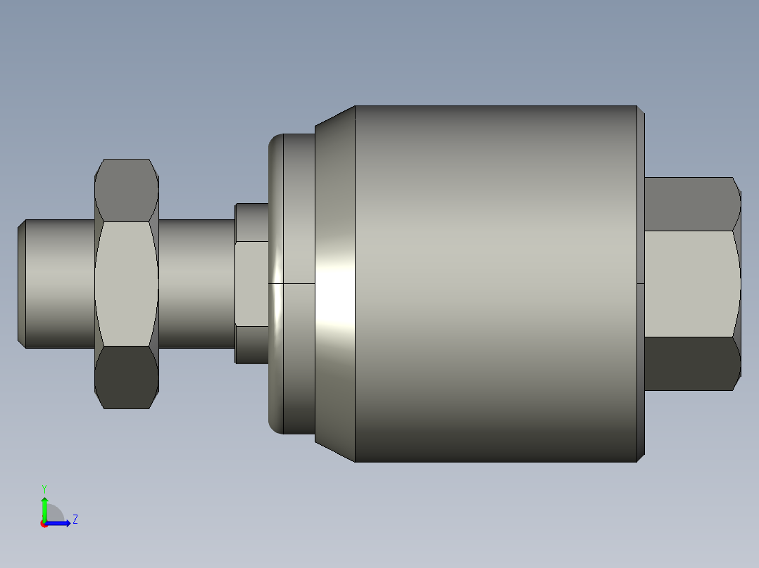 浮动接头F-M16150F左视图