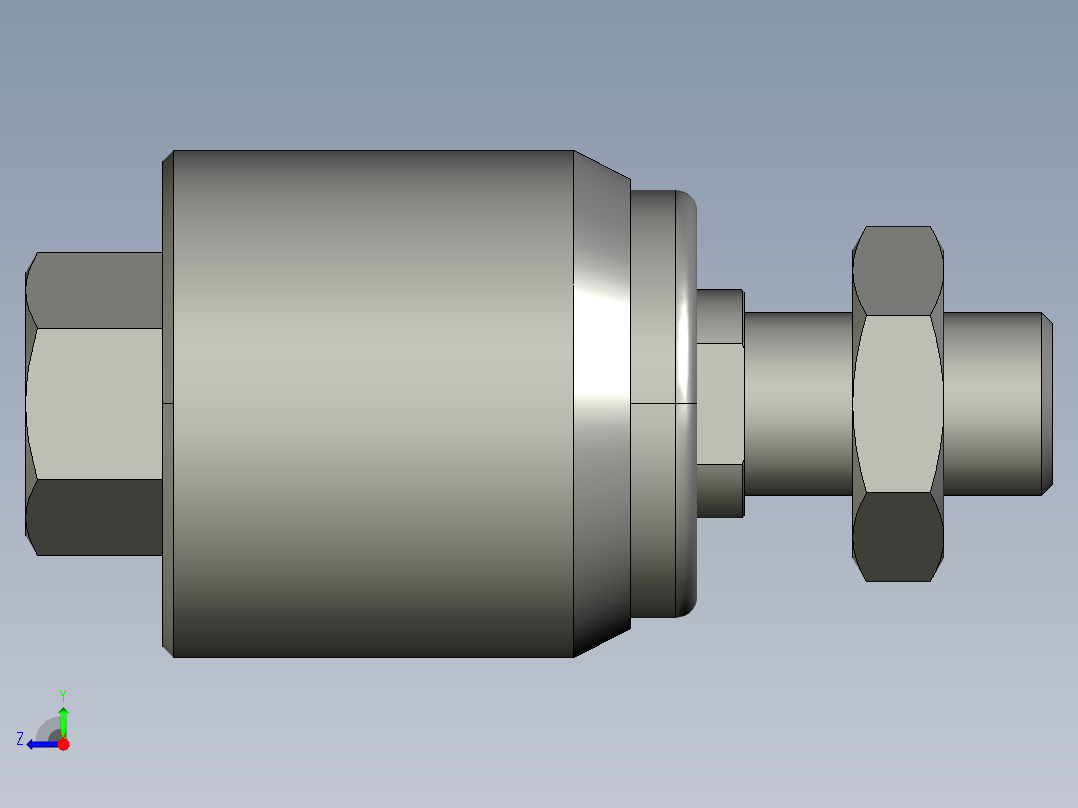 浮动接头F-M16150F右视图