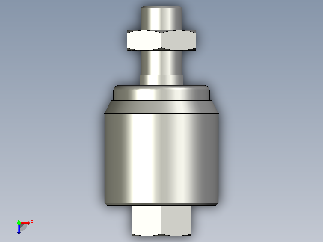 浮动接头F-M16150F俯视图