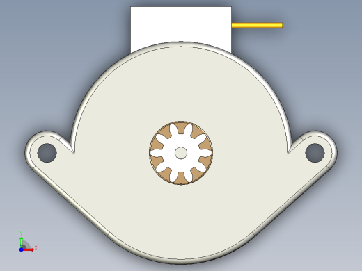 步进电机前视缩略图