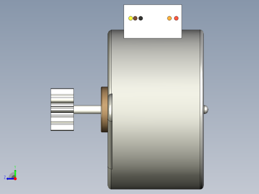 步进电机右视缩略图