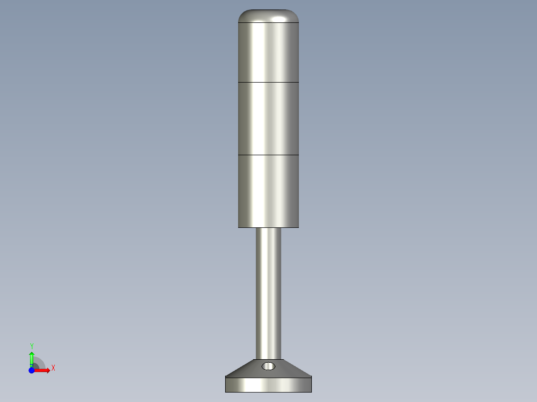 HL-BYD16--050三色灯前视图