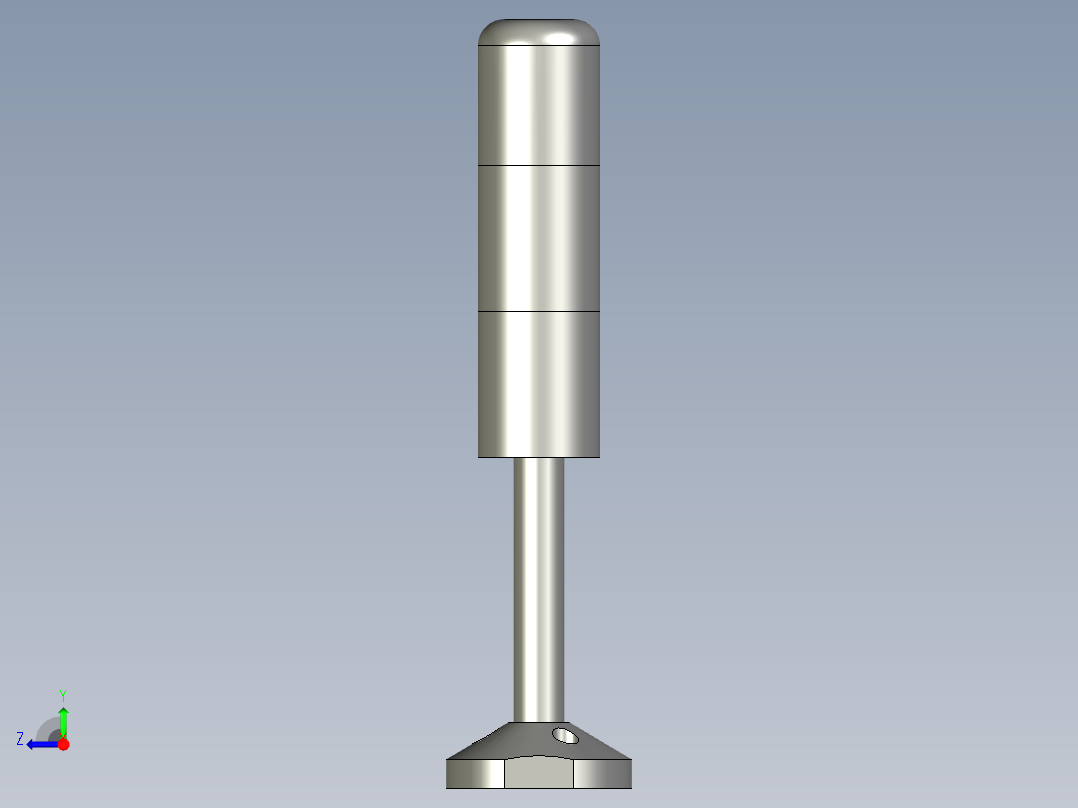 HL-BYD16--050三色灯右视图