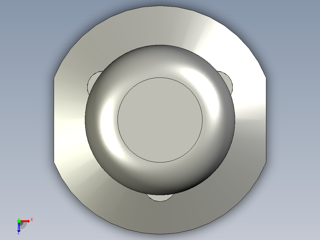 HL-BYD16--050三色灯俯视图