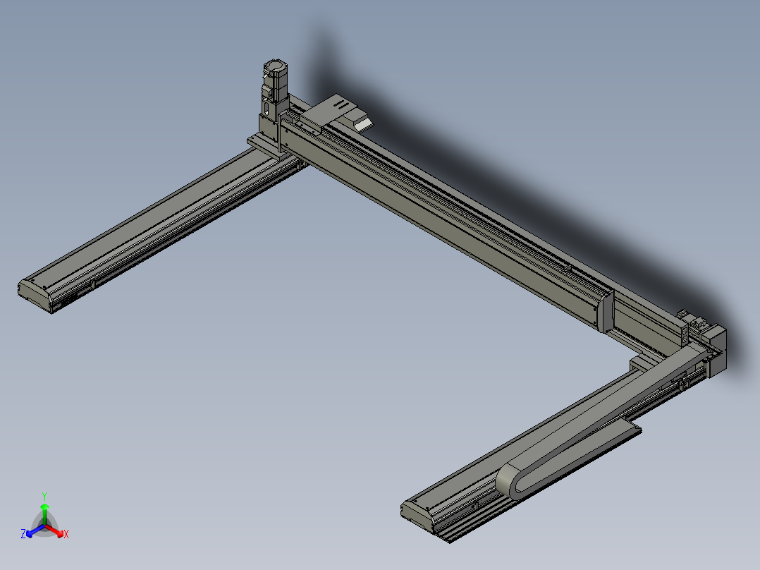 BFHB-G1-XYZ55-850-1050-M-KOM正等轴测图