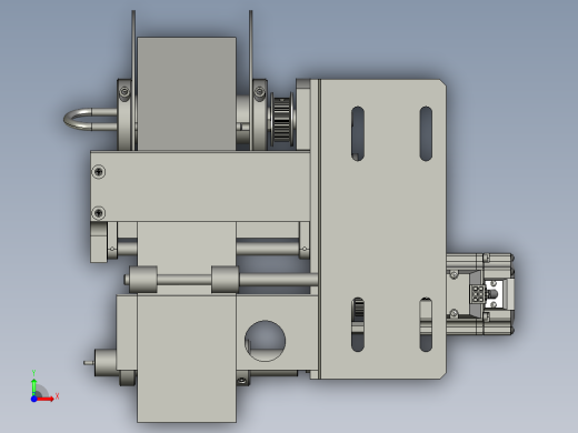 全自动铜膜天线切割检测自动化生产线S2d01-003大废料剥离组件前视缩略图