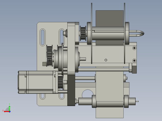 全自动铜膜天线切割检测自动化生产线S2d01-003大废料剥离组件后视缩略图