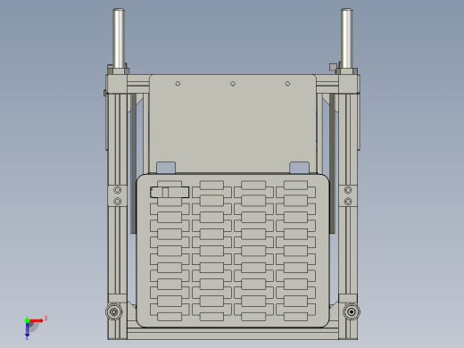 推车组件俯视缩略图