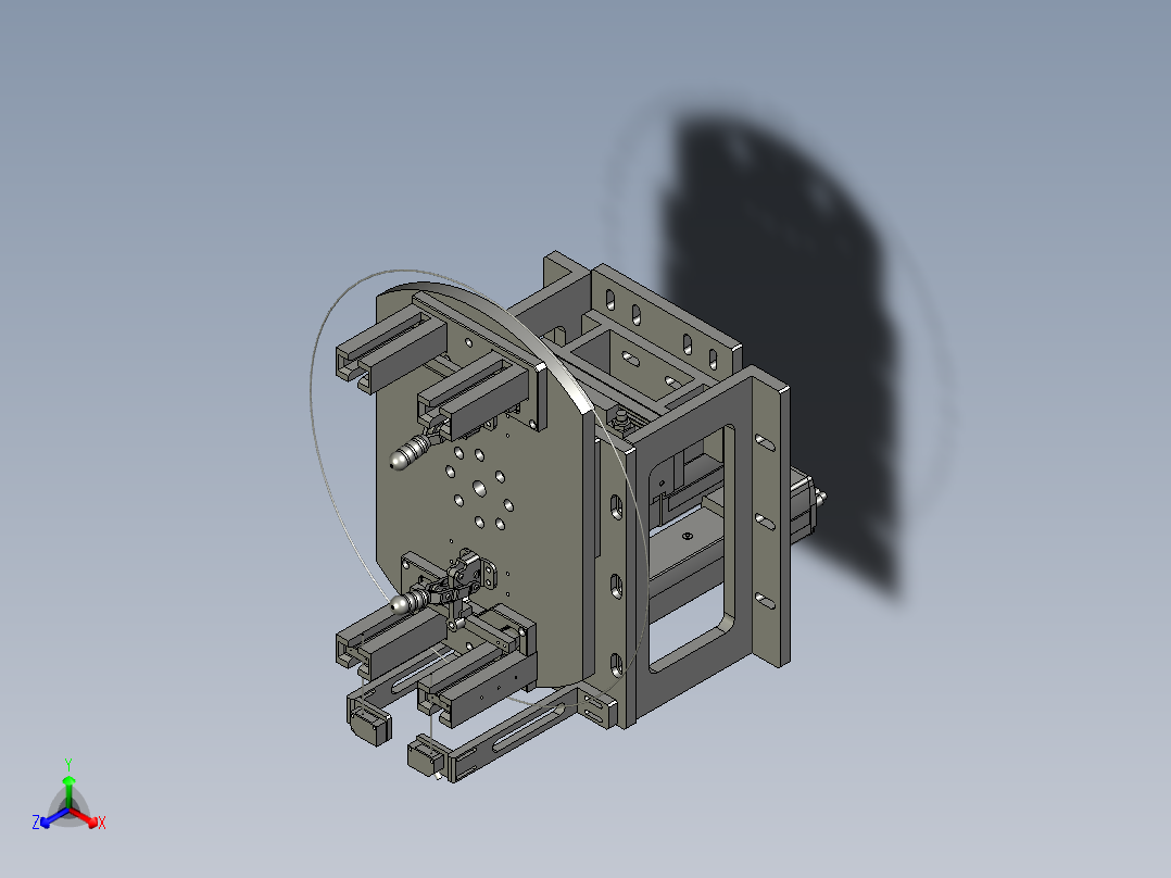 保护片弹夹上料-QHbm0主视图