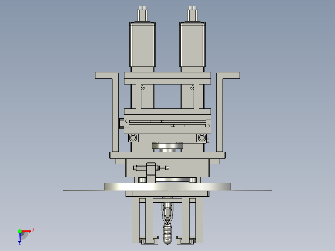 保护片弹夹上料-QHbm0俯视图
