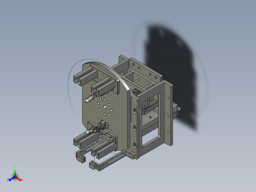 保护片弹夹上料-QHbm0正等轴测缩略图