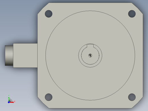 安川联动13KW带制动器伺服马达前视缩略图