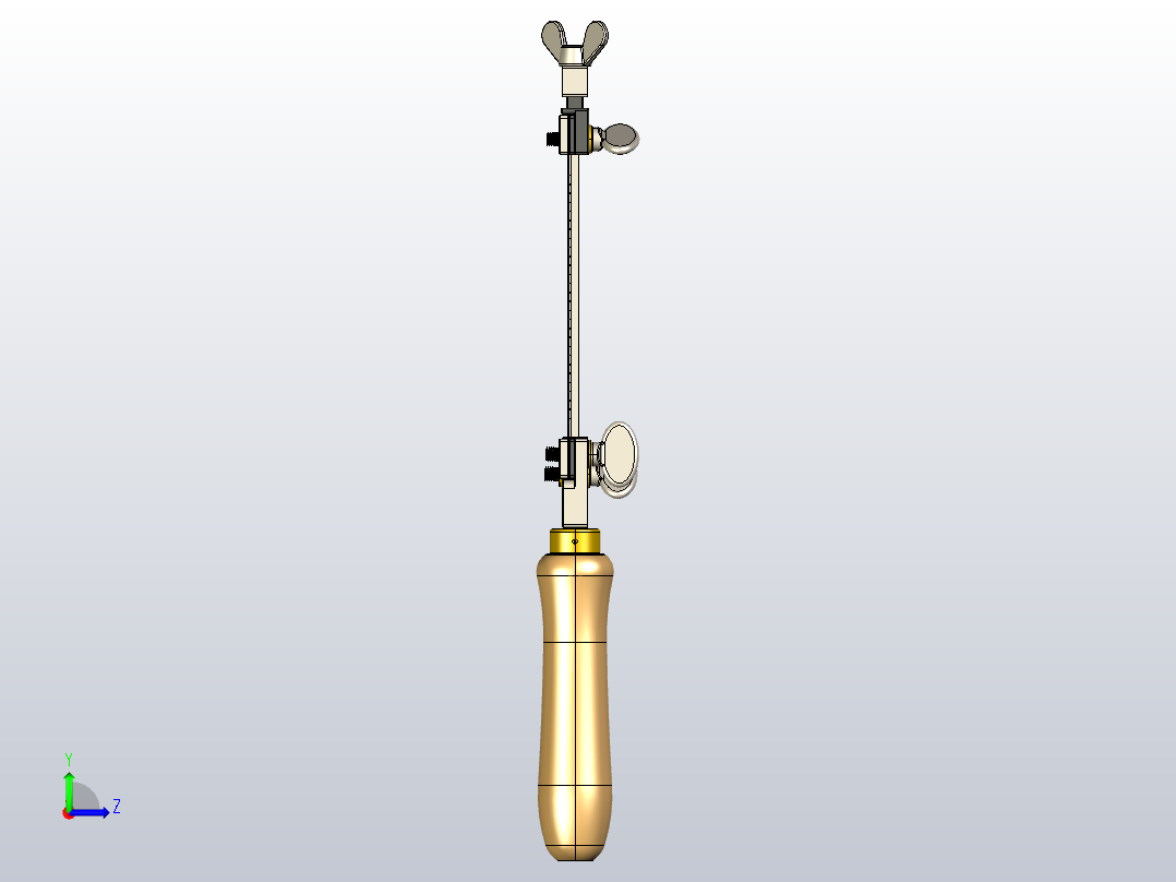 微动锯线锯左视图