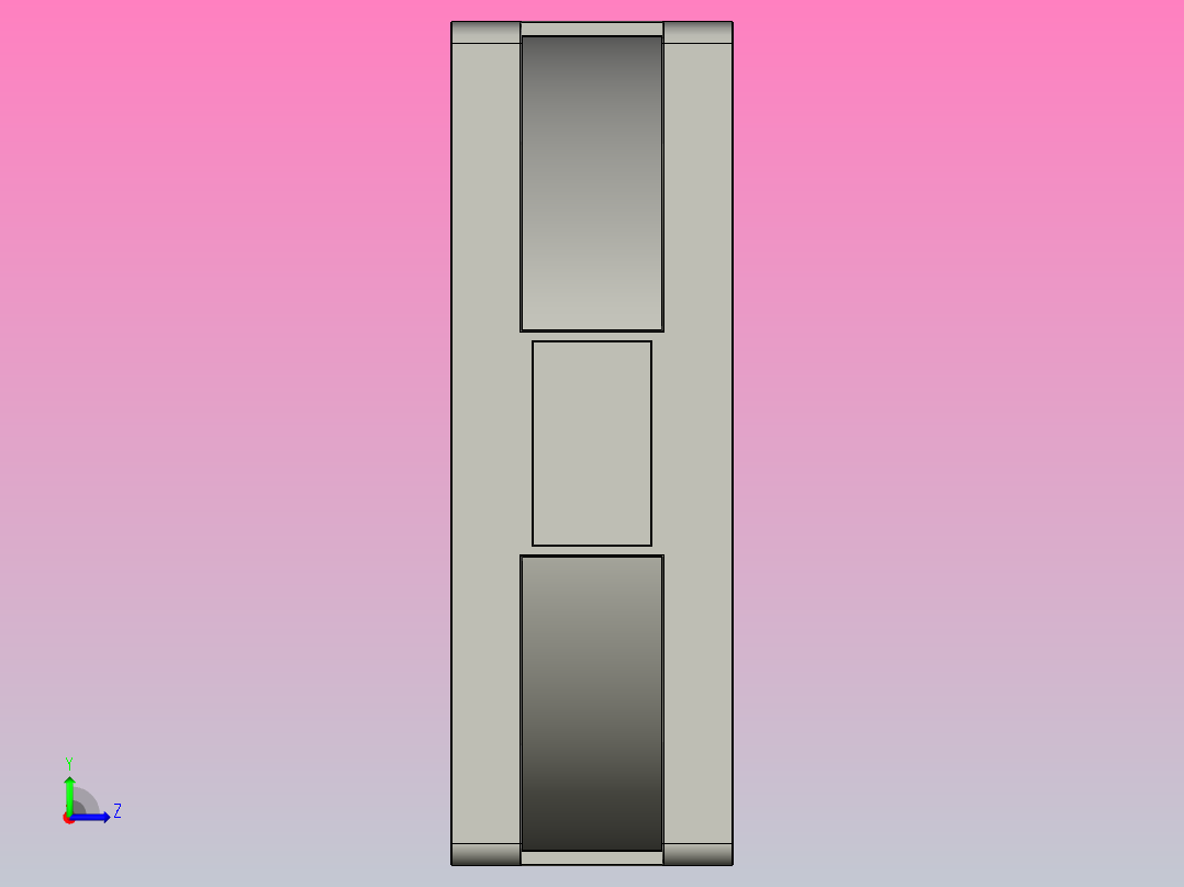 150×150×50mmDC轴流风机╱DC轴流风扇[TX15050H48]左视图