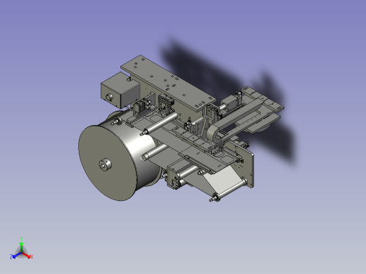 -拨料机构222----