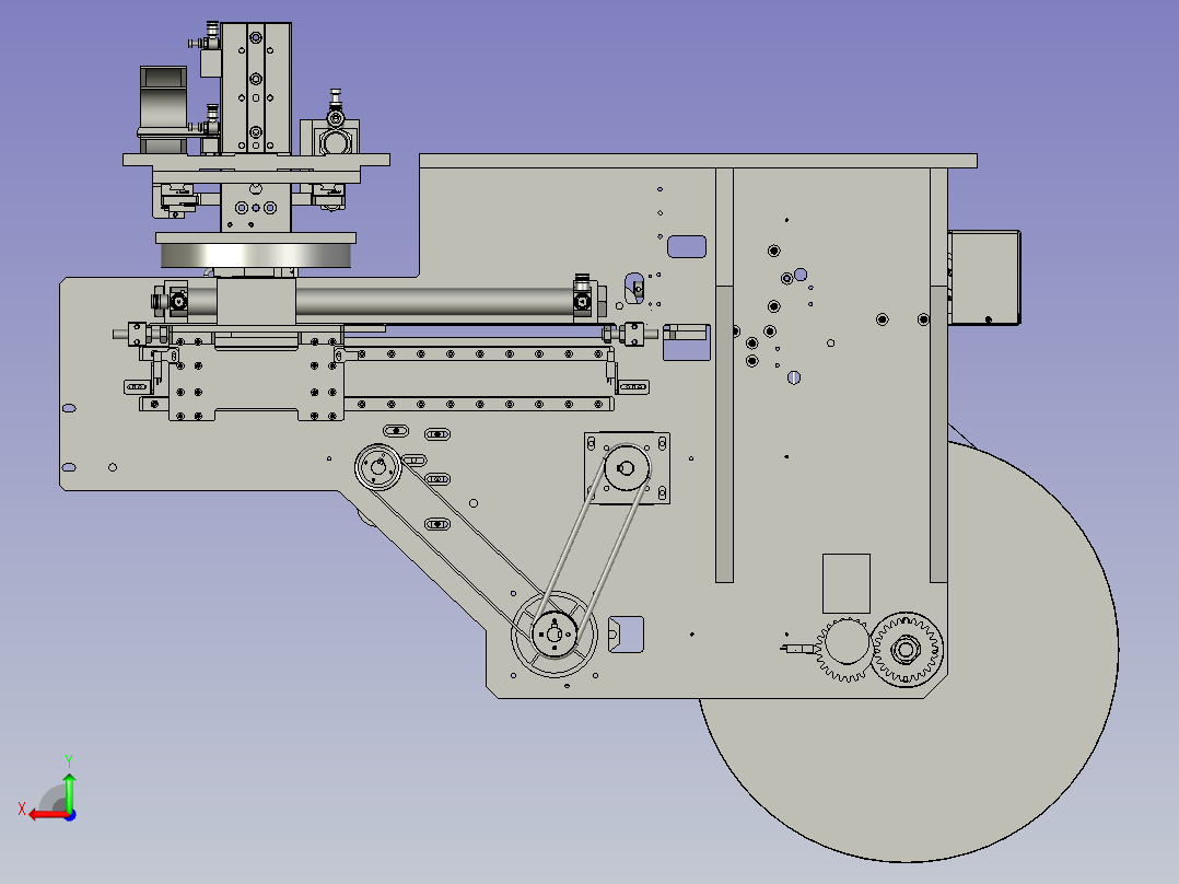 -拨料机构222----后视图