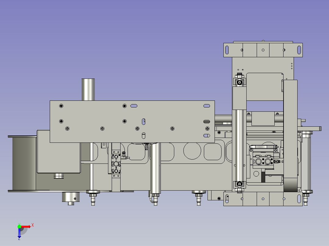 -拨料机构222----俯视图