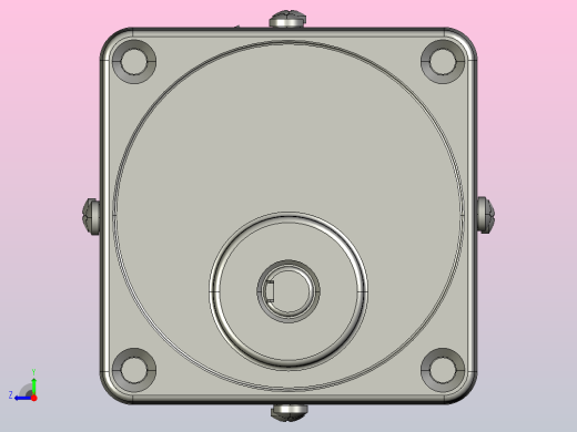刹车电机5RK60GN-CFM 5GN3K～18K右视缩略图