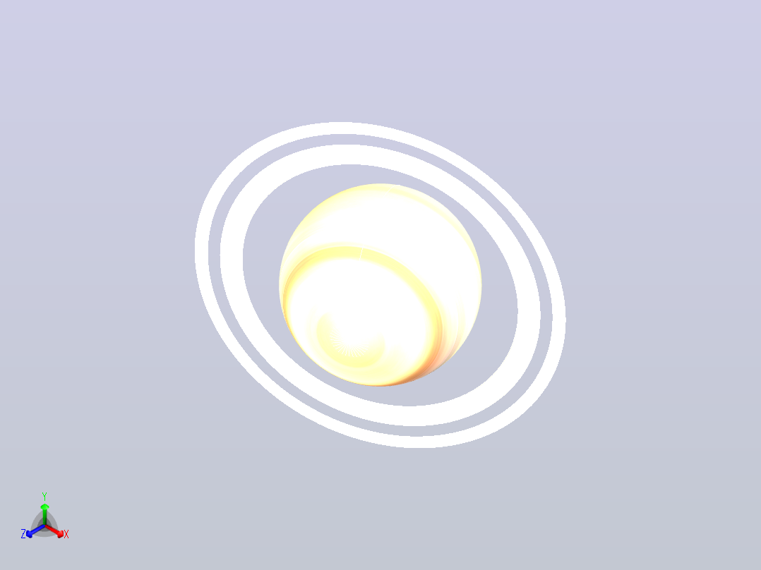 土星正等轴测图
