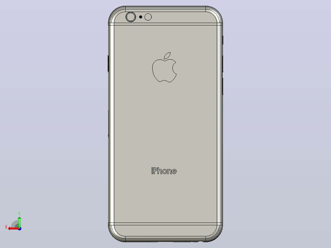 Phone 6后视图