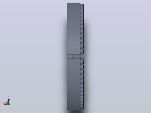 Z2型胀紧联结套_Z2-710×820俯视缩略图