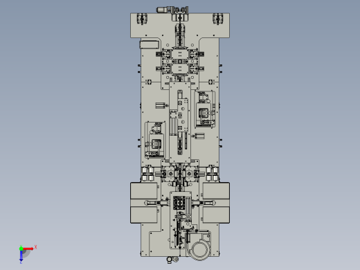 USB-3.0线材加工流水线stp俯视缩略图