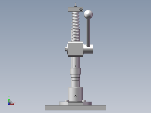 压装夹具前视缩略图