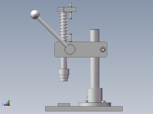 压装夹具右视缩略图