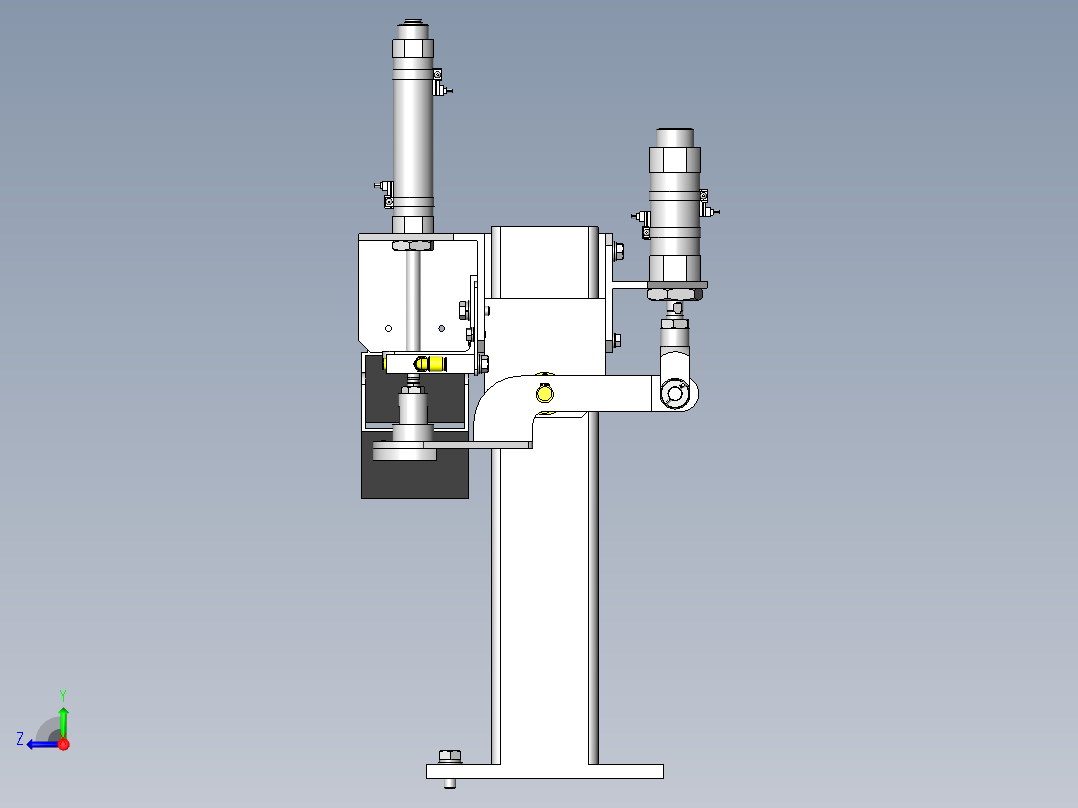 罐塞取出装置右视图