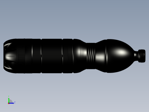 矿泉水瓶左视缩略图