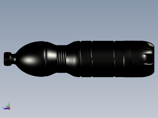 矿泉水瓶右视缩略图