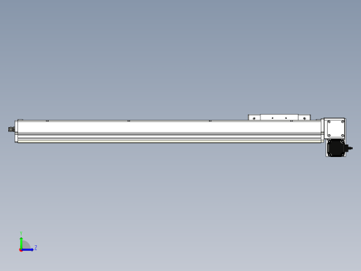 Toyo东佑达直线模组-ECB17-800-RD左视缩略图