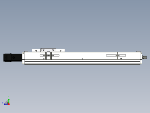 Toyo东佑达直线模组-ECH12-350-BC-100W右视缩略图