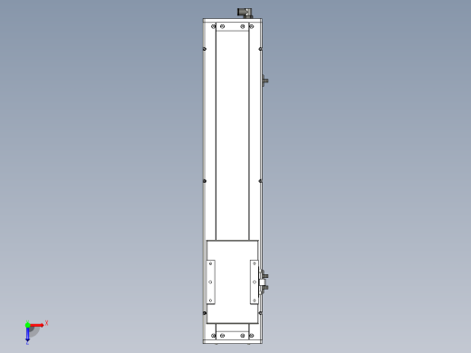 Toyo东佑达直线模组-ECH14-450-BM-200W俯视缩略图