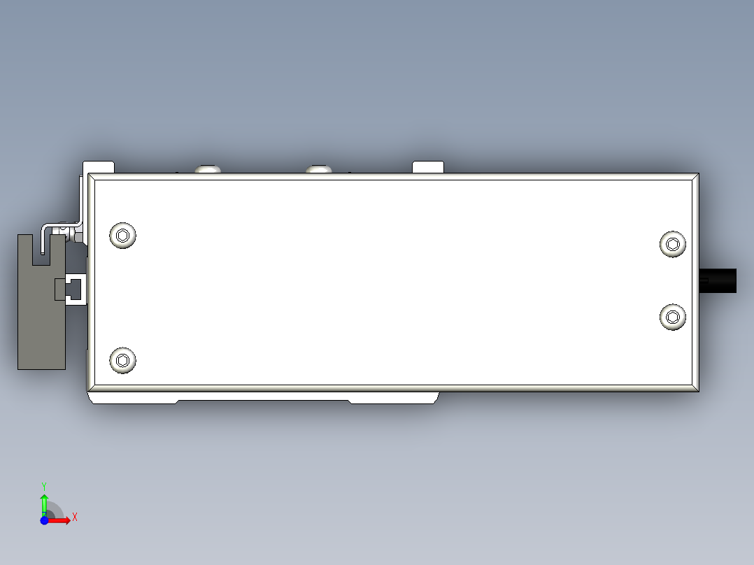 Toyo东佑达直线模组-ETH12-350-BL-M10-C4-400前视图
