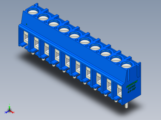 DEGSON DG302 系列 5.0 接线端子-DG302-5.0-10P-12-00AH