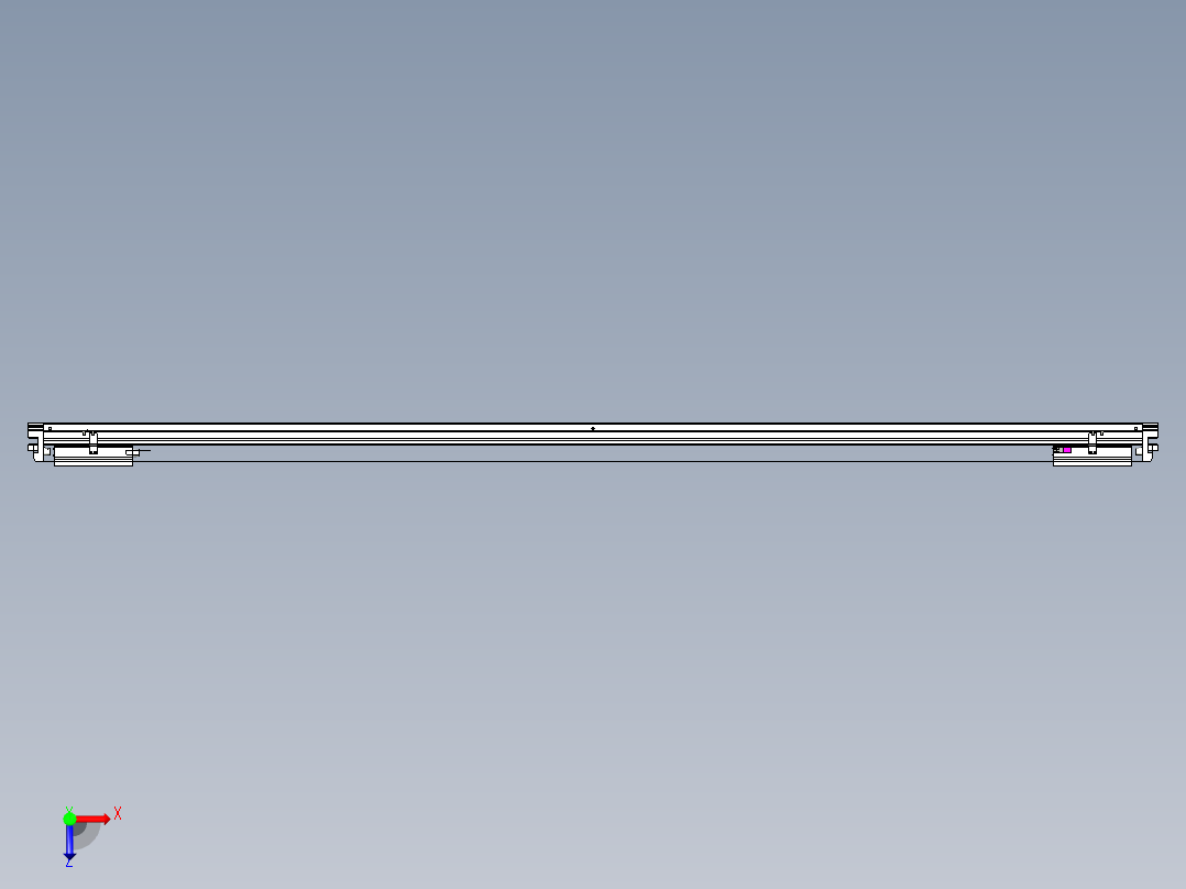 威洛博VL系列3d模型模组2VL22H2Y-S2100俯视图