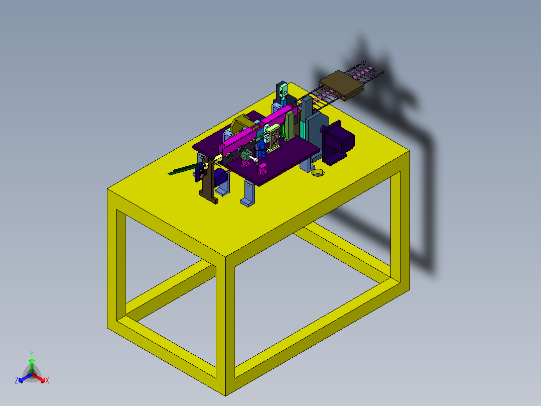 整流二极管套磁扣机