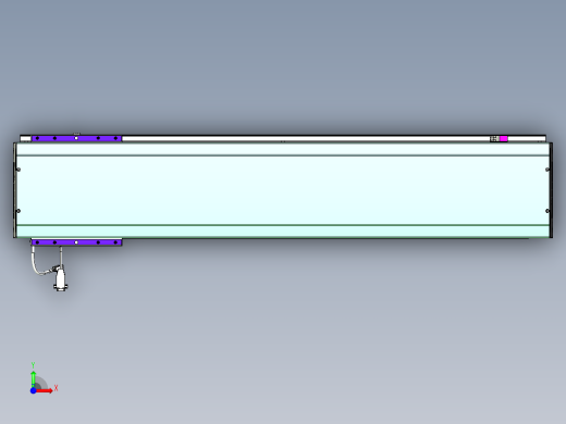 威洛博VL系列直线电机模组-VL22H3-S950前视缩略图