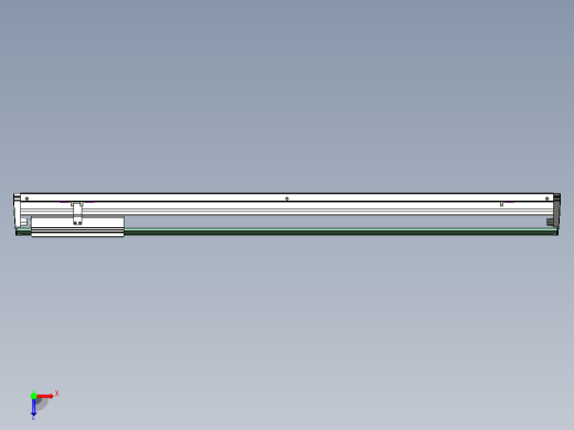 威洛博VL系列直线电机模组-VL22H3-S950俯视缩略图