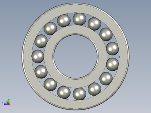 深沟球轴承6412右视缩略图