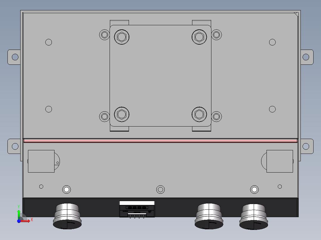 去料头治具前视图