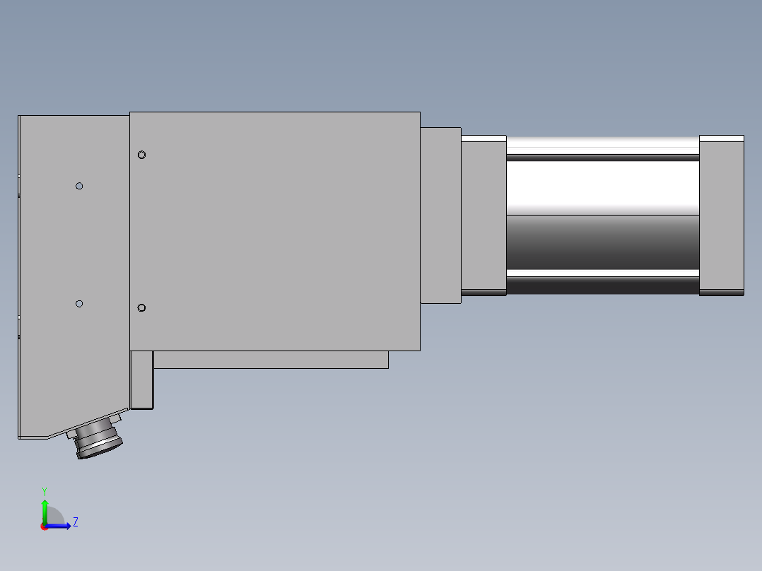 去料头治具左视图