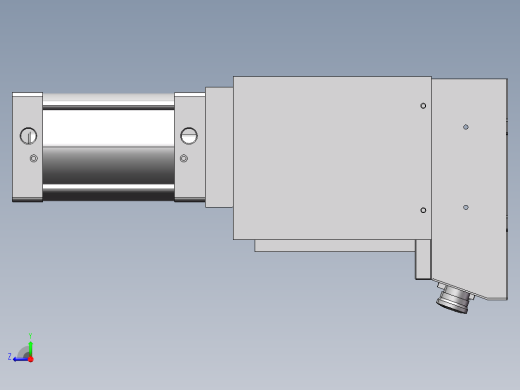去料头治具右视缩略图
