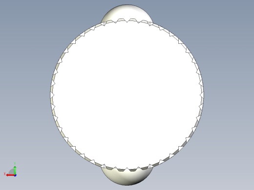 定位珠(側向型)(重荷重)2214-3D多系列多零件图纸模型后视缩略图