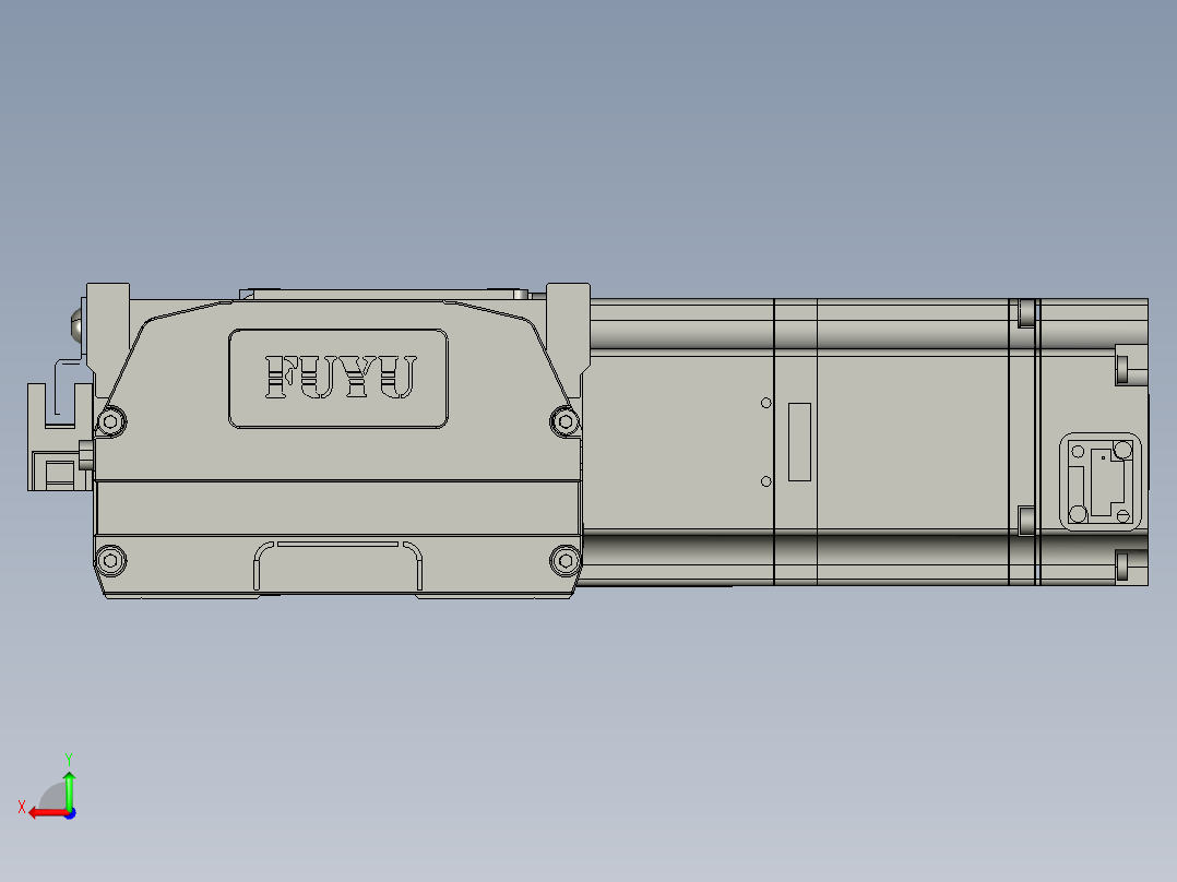 模组FTB10-R-1200后视图