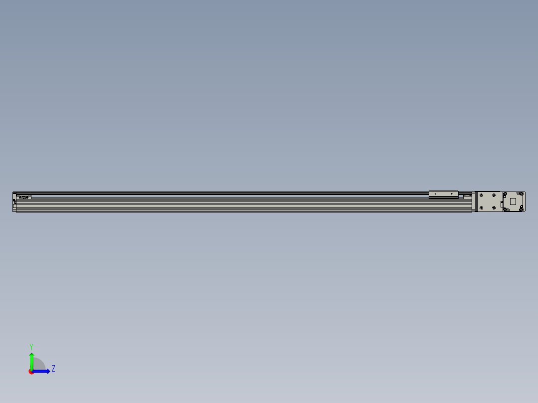 模组FTB10-R-1200左视图