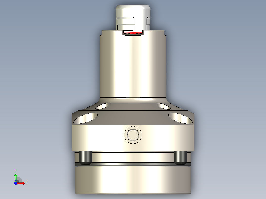 KOSMEKSFA3000-M2A-160-H55多系列多零件图纸模型多系列多零件图纸模型前视图