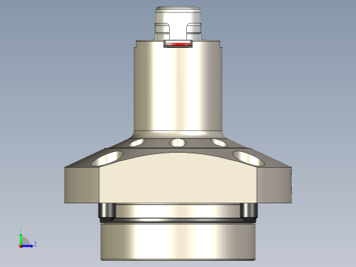 KOSMEKSFA3000-M2A-160-H55多系列多零件图纸模型多系列多零件图纸模型左视缩略图